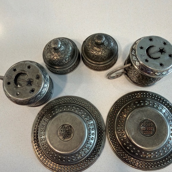 Other - Silver Decorative Kitchen Set